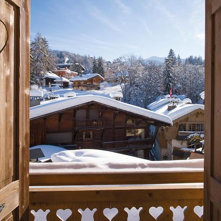 Hotel Coeur De Megève Exterior foto