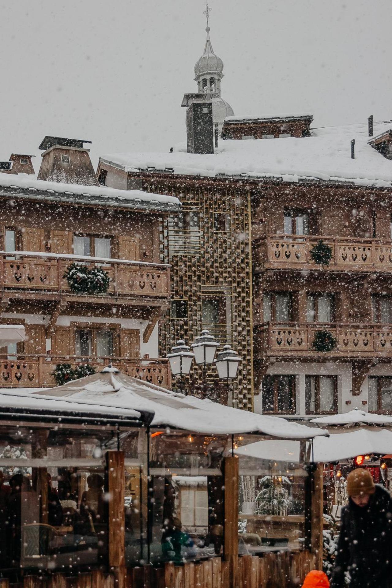 Hotel Coeur De Megève Exterior foto