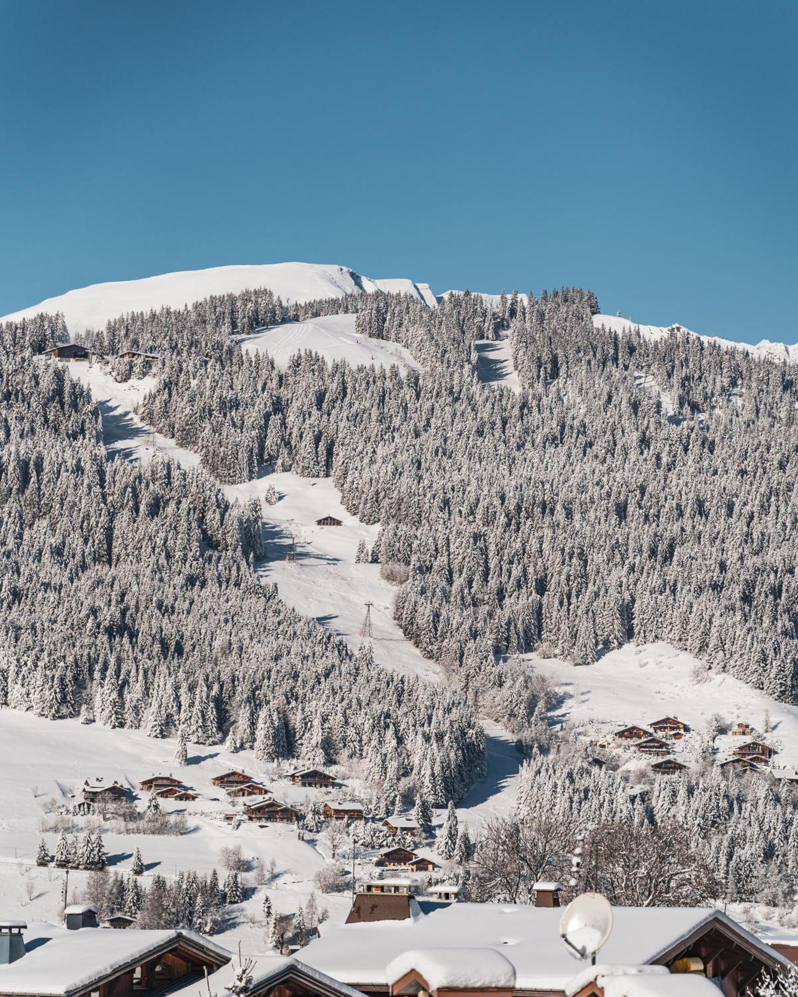 Hotel Coeur De Megève Exterior foto