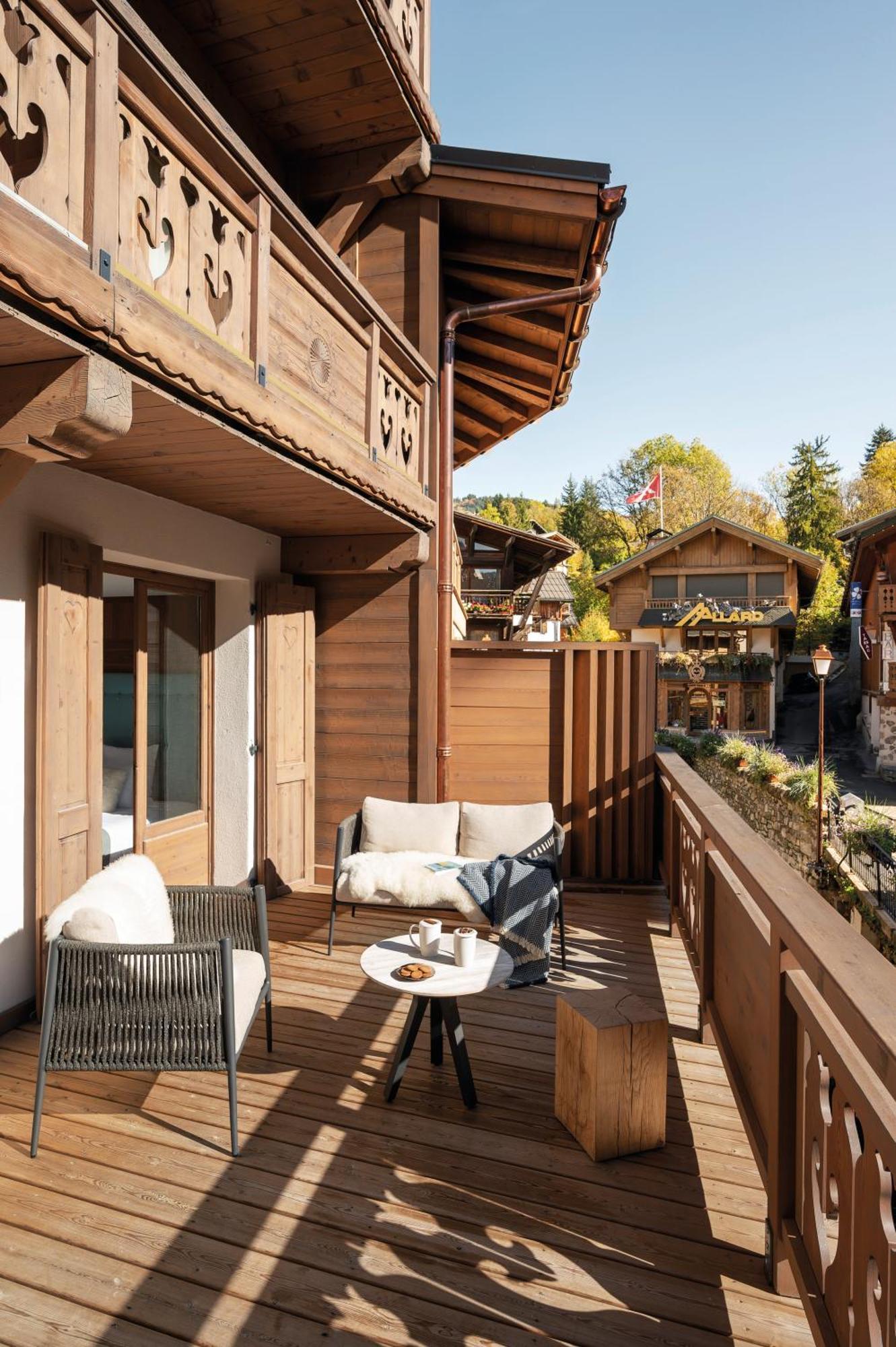 Hotel Coeur De Megève Exterior foto